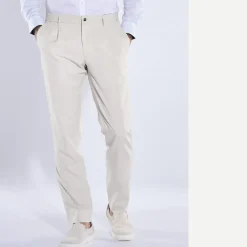 engbers Anzug-Hose aus Leinenmischqualität
