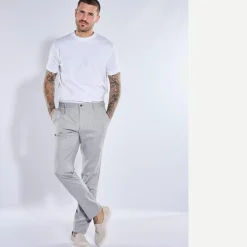 engbers Anzug-Hose aus Leinenmischqualität