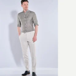 engbers Anzug-Hose mit Leinenanteil