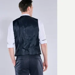 engbers Anzug-Weste aus flexiblem Warenmaterial
