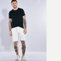 engbers Bermuda mit Leinenanteil