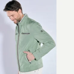 engbers Blouson-Jacke mit Kontrastdetails