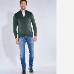 engbers Cardigan trukturiert
