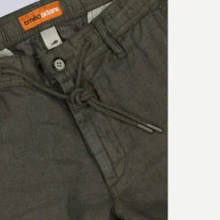 engbers Cargo-Bermuda aus 100% Leinen