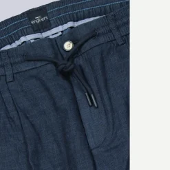 engbers Chino in Leinenoptik