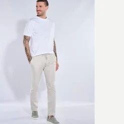 engbers Chino mit Leinen-Anteil