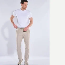 engbers Chino mit Leinenanteil