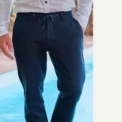 engbers Chino mit Leinenanteil