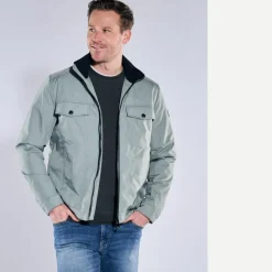 engbers Funktionsjacke im Jeansjacken-Style