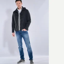 engbers Funktionsjacke mit abnehmbarer Kapuze