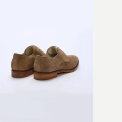 engbers Halbschuh aus Velours-Leder