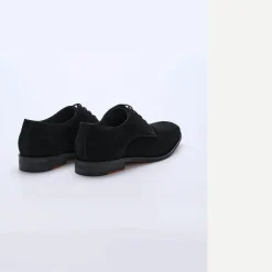 engbers Halbschuh aus Velours-Leder