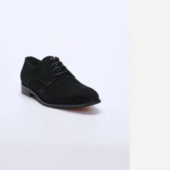 engbers Halbschuh aus Velours-Leder