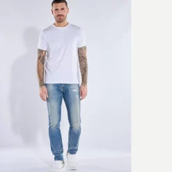 engbers Jeans mit Wascheffekt