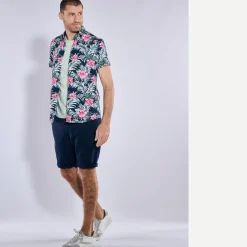 engbers Kurzarm-Hemd aus Jersey