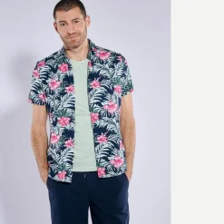 engbers Kurzarm-Hemd aus Jersey