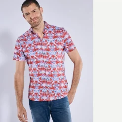 engbers Kurzarm-Hemd slim fit
