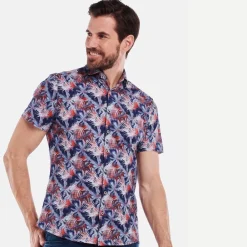 engbers Kurzarm-Hemd slim fit