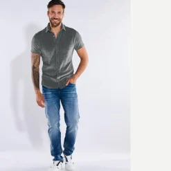 engbers Kurzarm-Hemd slim fit