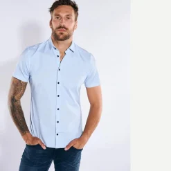 engbers Kurzarm-Hemd slim fit