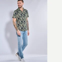 engbers Kurzarm-Hemd slim fit