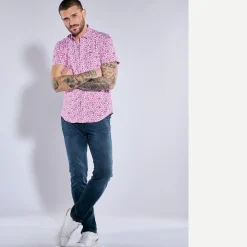engbers Kurzarm-Hemd slim fit