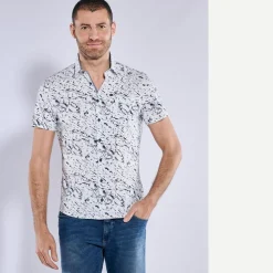 engbers Kurzarm-Hemd slim fit