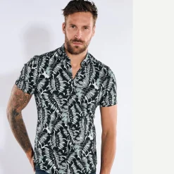 engbers Kurzarm-Hemd slim fit