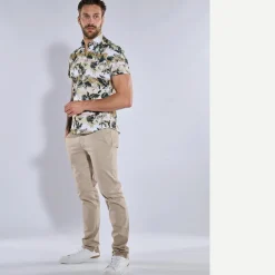 engbers Kurzarm-Hemd slim fit