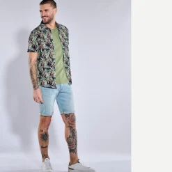 engbers Kurzarm-Hemd slim fit