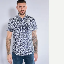 engbers Kurzarm-Hemd slim fit