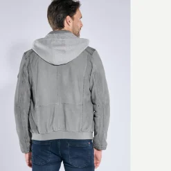 engbers Lammlederjacke mit Reißverschlusstaschen