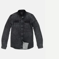 engbers Langarm-Hemd aus Sweatmaterial