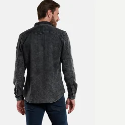 engbers Langarm-Hemd aus Sweatmaterial