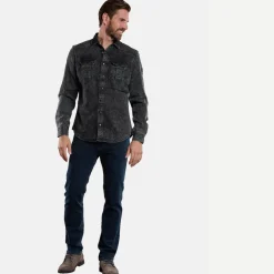 engbers Langarm-Hemd aus Sweatmaterial
