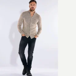 engbers Langarm-Hemd slim fit