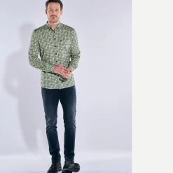 engbers Langarm-Hemd slim fit