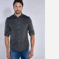 engbers Langarm-Hemd slim fit
