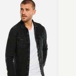 engbers Langarm-Shirt mit Polo-Kragen