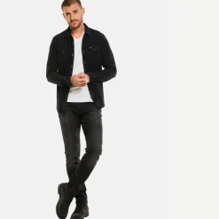 engbers Langarm-Shirt mit Polo-Kragen