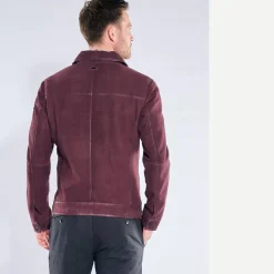 engbers Lederjacke aus Lammleder in Velouroptik