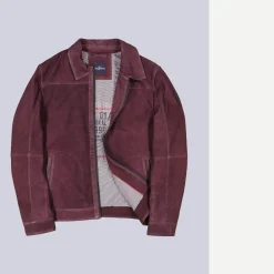 engbers Lederjacke aus Lammleder in Velouroptik