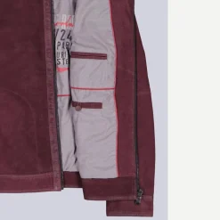 engbers Lederjacke aus Lammleder in Velouroptik