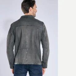 engbers Lederjacke aus Nubuk-Leder
