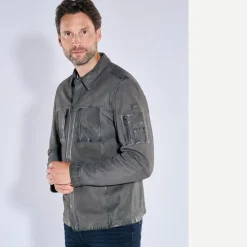 engbers Lederjacke aus Nubuk-Leder