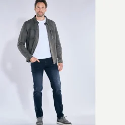 engbers Lederjacke aus Nubuk-Leder