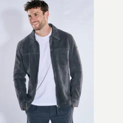engbers Lederjacke aus Veloursleder