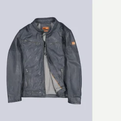 engbers Lederjacke in Bikeroptik