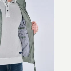 engbers Lederjacke mit abnehmbarer Kapuze