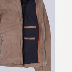 engbers Lederjacke mit heraustrennbarer Blende